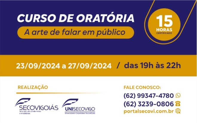 Curso - Secovi Goias